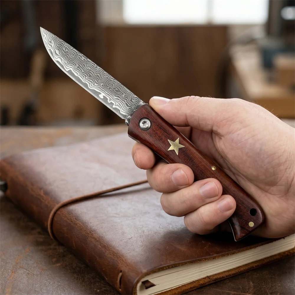 Bushcraft Knife Fixed - سكين جيب قابل للطي من نوع