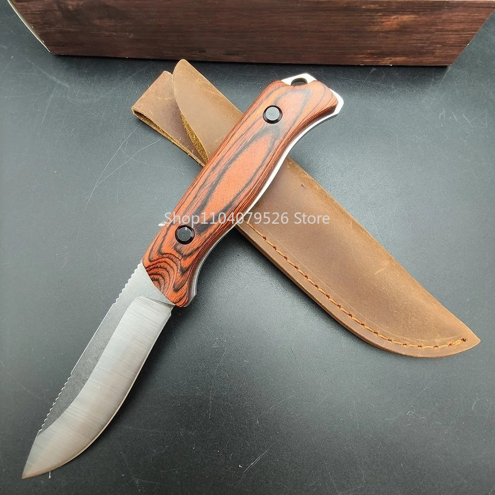 سكين BM 15002 سادل ماونتن سكين - مراجعة Bushcraft Knife Fixed وسعره
