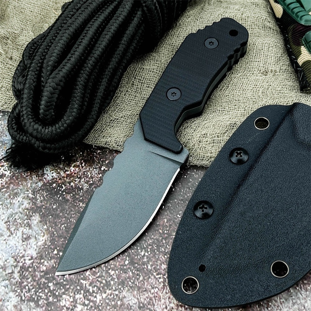 سكين جديد صغير ذو نصل ثابت (مع - مراجعة Bushcraft Knife Fixed وسعره
