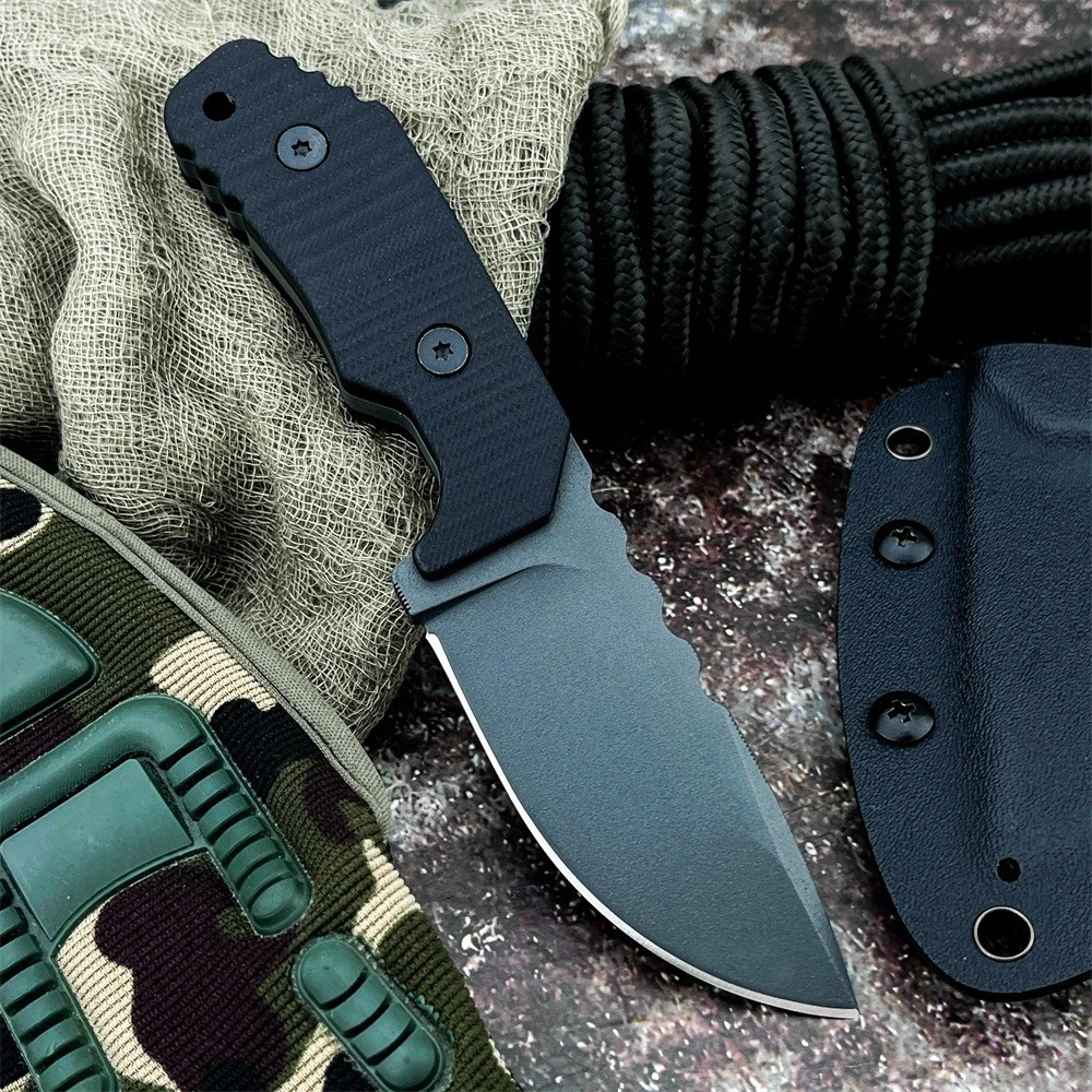 سكين جديد صغير ذو نصل ثابت (مع - مراجعة Bushcraft Knife Fixed وسعره