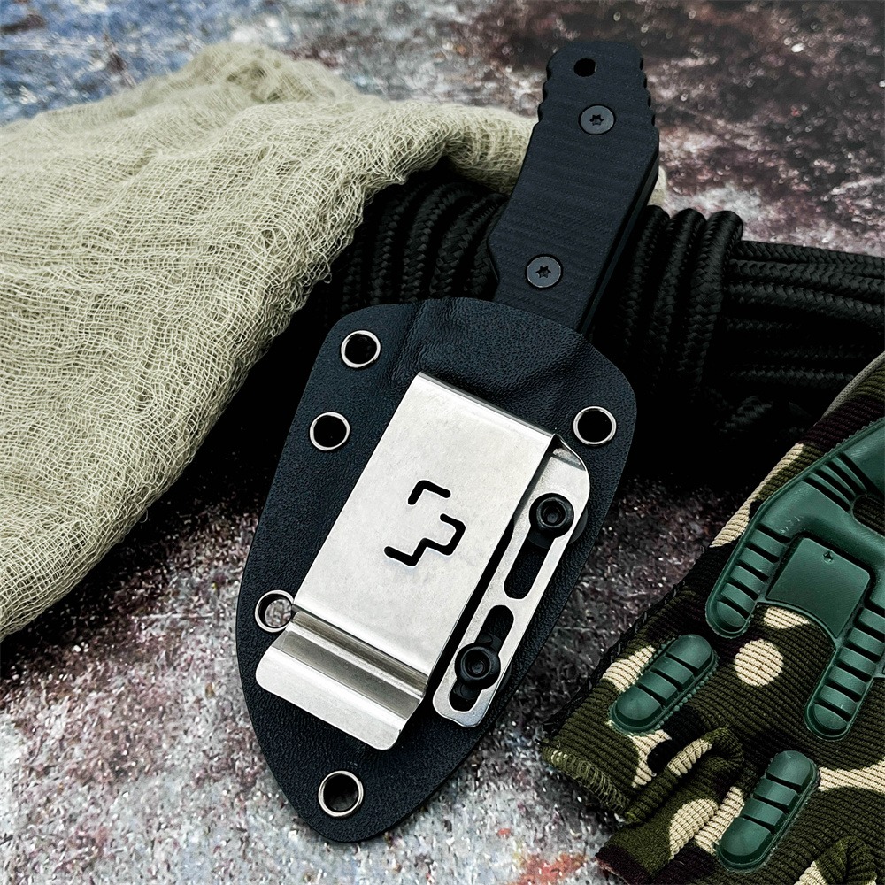 سكين جديد صغير ذو نصل ثابت (مع - مراجعة Bushcraft Knife Fixed وسعره