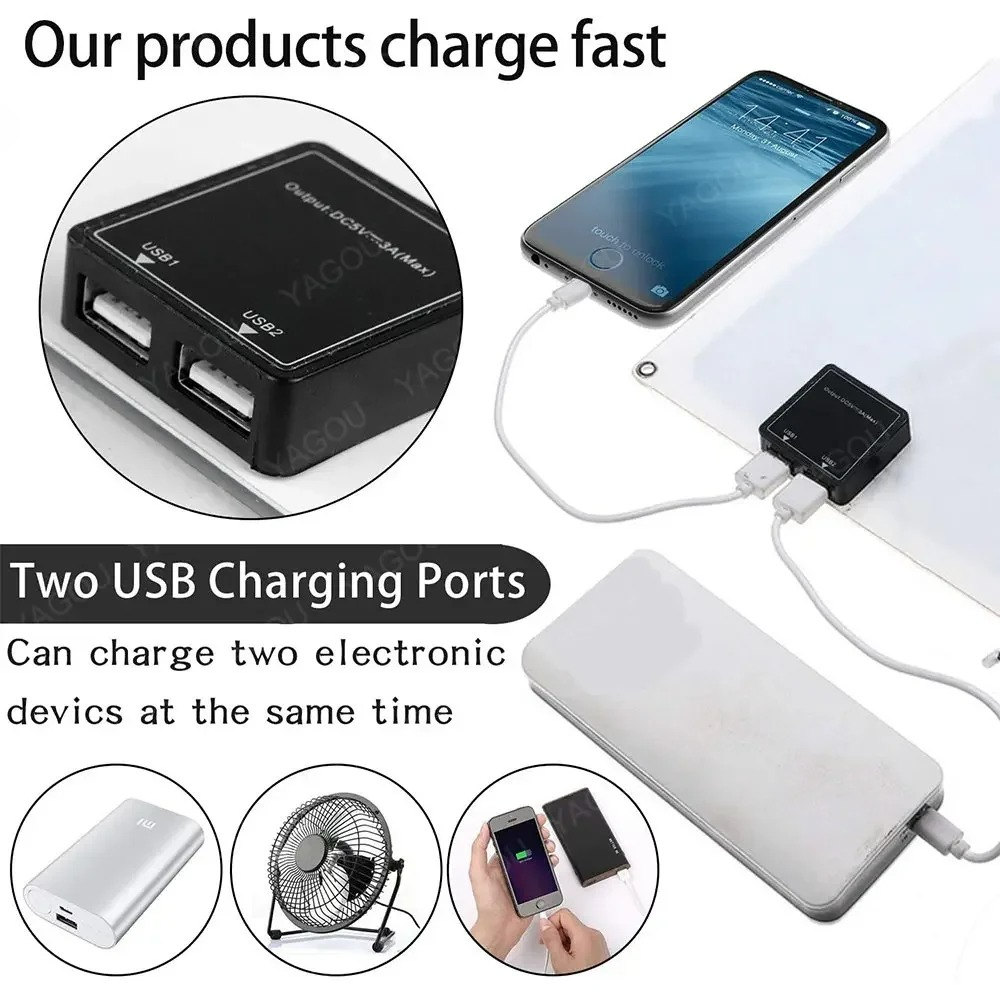 شاحن لوحة شمسية بقدرة 15 واط و - مراجعة Solar Emergency Charger وسعره