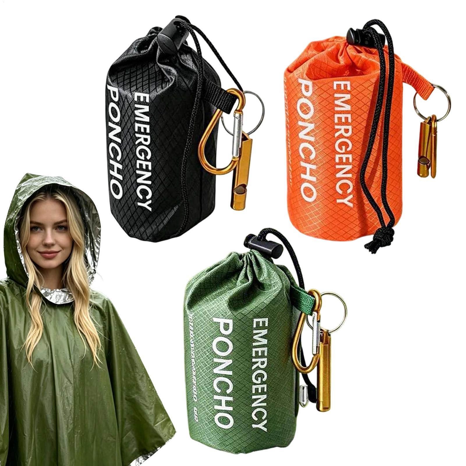 3 قطع: معطف واقٍ من المطر للطو - مراجعة Survival Blanket Reflective وسعره