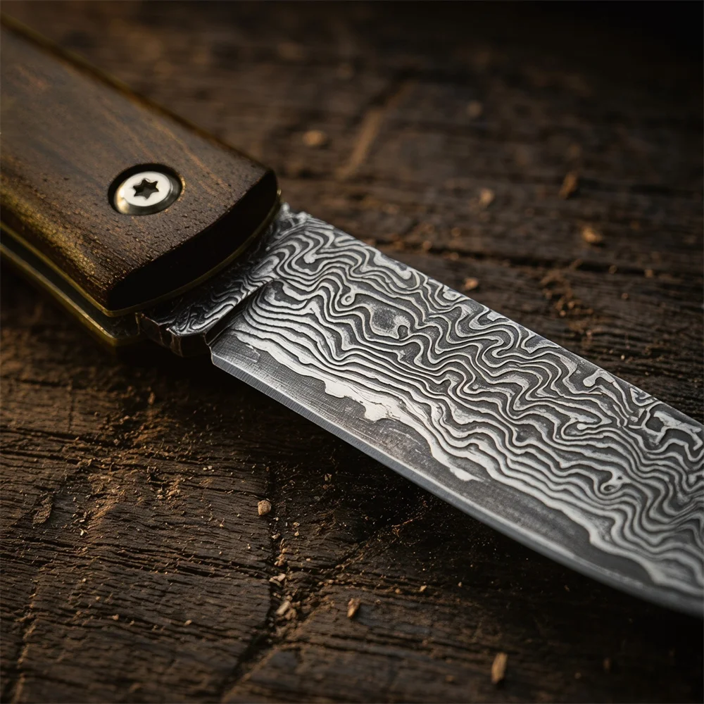 سكين جيب قابل للطي من نوع EDC، - مراجعة Bushcraft Knife Fixed وسعره